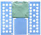Clothes Folding Board Shirt Folding Board T Shirts Folder Easy And Fast For Adults And KidsFolding Board Laundry Folders Fast Speed Clothes Shirt Folder Organizer Fli-p Folding Board (Blue)