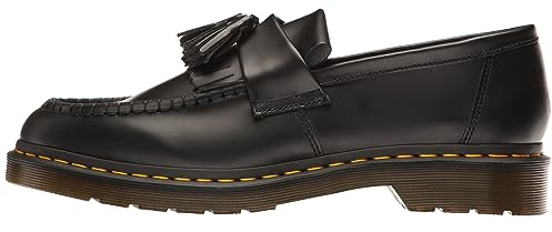 Dr. Martens Herren Adrian Bootsschuh, Black Smooth, 43 EU