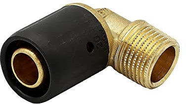 Pipetec Steckfitting Steck-Winkel mit Außengewinde 20x2 1/2'