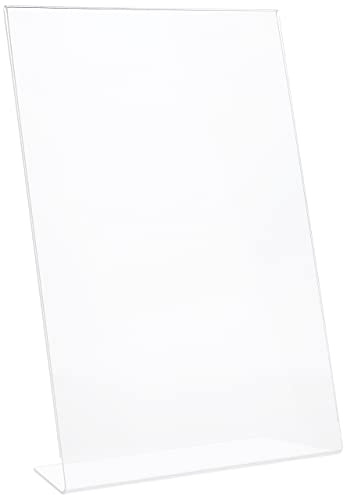 Slanted L Shaped Sign Holder, A4, Portrait