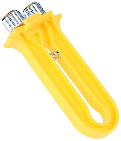 Hemobllo Bienenstock Drahtspanner Und Crimpzange Orange Kunststoff-Metall Imkereizubehör Zur Rahmen-drahtspannung Fixierung Langlebiges Imkerwerkzeug Für Bienenzucht