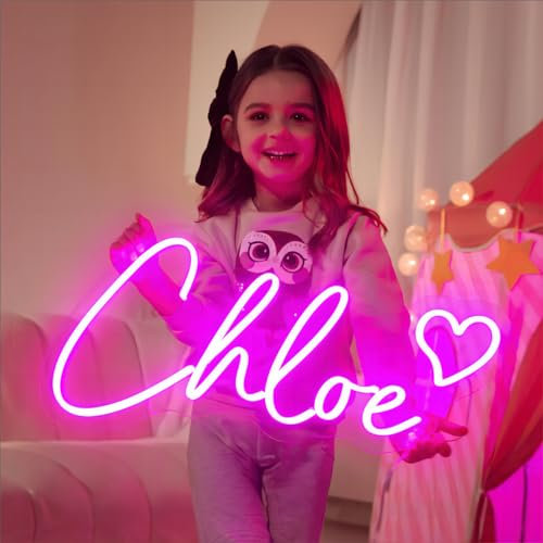 Insegna al scritte neon personalizzata, scritta led personalizzabile insegna luminosa per da parete decorazione camera da letto matrimonio compleanno festa negozio nome luci logo regalo