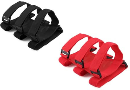 SEWOART Support D'Extincteur RéGlable en Nylon pour Voiture avec Sangles De SéCurité Et Fixations Solides Noir 9 X 6.5 X 0.8 Pouces Maintient Ferme Extincteur dans VéHicule