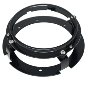 Faro Principal De Motocicleta Faro LED De 5,75 Pulgadas Para Motocicleta, Proyector H4 De 5,75 Pulgadas Con Ojo De Ángel, Para XL1200C, XL883C, FXDWG, FXD, FXSTC(1 PCS Bracket)