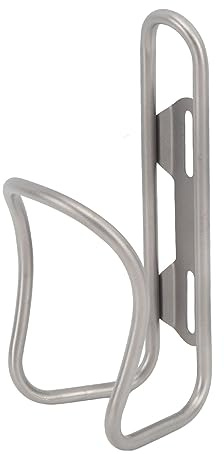KIMISS Soporte para Botella de Agua para Bicicleta, Jaula Duradera de Aleación de Titanio para Botellas Estándar y Estrechas, Diseño Ligero y Estable