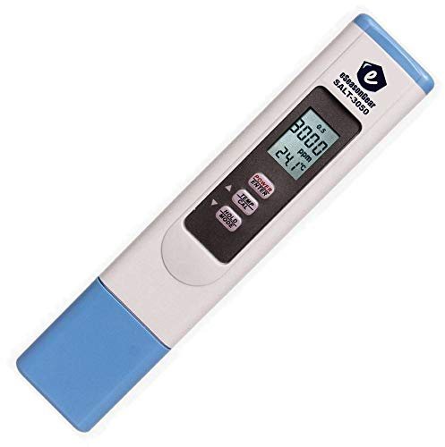Eseasongear salt-3050 resistente all' acqua tester digitale, misuratore di salinità ppm per acqua salata piscina e Koi Fish Pond