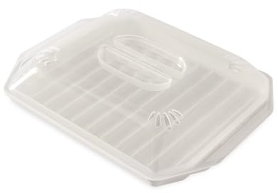 Nordic Ware Bacon Rack with Lid, 10.25x8x2 Inches
