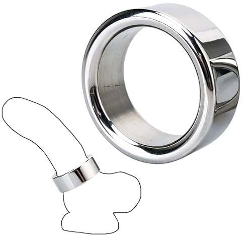 Edelstahl Penisring Schwere Schwanzringe Sexringe 26/28/30 mm Penisverriegelungsgerät Enhancer for Männer, Penisringe (Size : 26mm)