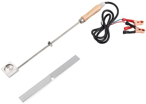 MOUMOUTEN Vaporisateur Acide Oxalique, Évaporateur Chauffage Ruche 12V 150W Traitement Acariens Varroa Matériel Apiculture Électrique pour Apiculteur, Sublimateur INOX Fournitures Apicoles