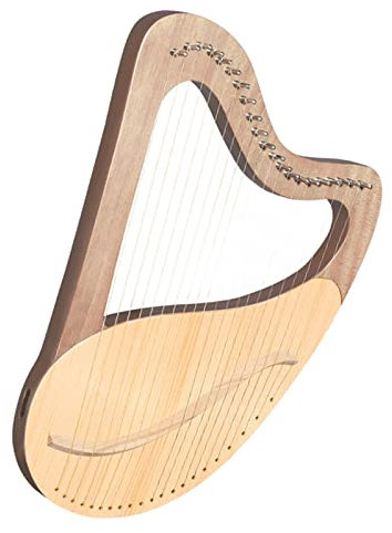 Leier Leier Tragbare Harfe 21-saitige Harfe Leier-Saiteninstrument Für Erwachsene Anfänger (Color : 3)
