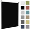 Verdunkelungsrollo Verdunklungsrollo ohne Bohren & mit Bohren,Rollo Verdunkelung Schwarz 85x170cm(Stoffbreite 80cm) für Fenster innen Wandmontage,Deckenmontage Fensterrollo Seitenzugrollo Klemmrollo