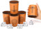 Würfelbecher Set Leder Inkl 5 Würfelbecher 25 Würfel Würfelbecher Leder Wikinger Personalisierter Würfelbecher Mit Würfeln Mittelalter Würfelbecher PU-Leder Futter Flanell Brettspiele Würfelspiele (5)
