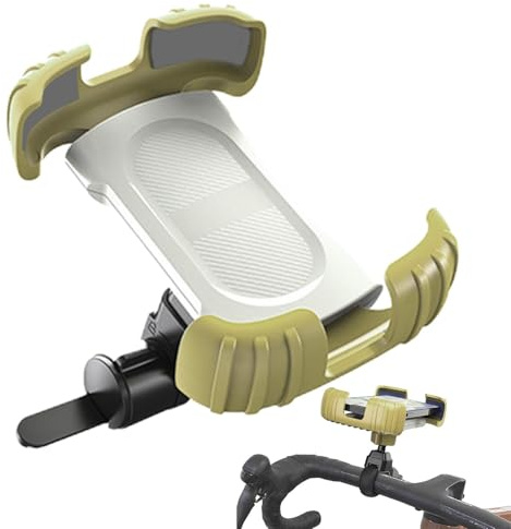 Supporto per telefono da bicicletta, per bicicletta, per smartphone, per biciclette, supporto per navigazione, multifunzione, clip per dispositivi fotografici