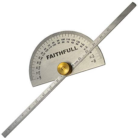 Faithfull FAIGAUGEDEPT Depth Gauge With tractor, 0.24 cm*9.84 cm*3.62 cm