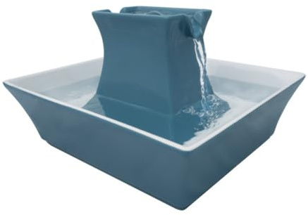 PetSafe Drinkwell Pagoda Fountain, 2L, Blue