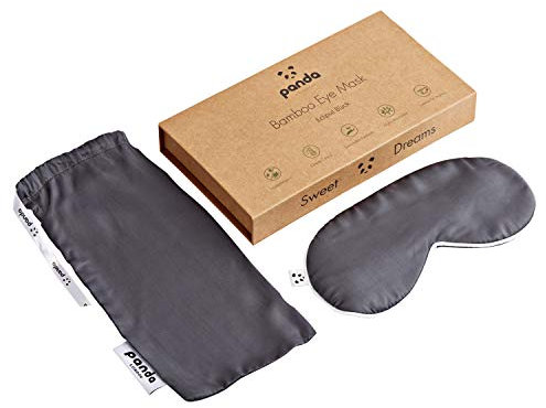 Panda Bamboo Eye Mask (Urban Grey)