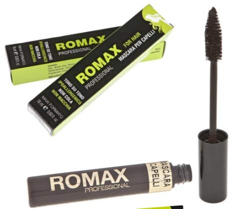 Romax Mascara per Capelli 3 Castano Scuro