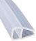 Mintice joint de porte de bain paroi de douche joint de fenêtre incurvé forme droite ou incurvée appartement caoutchouc verre bas Météo 6mm 78 pouces Forme de U