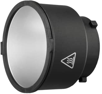 Rollei Reflektor-Set 40° mit Farbfolien, Foto-Refeltor Bowens S-Type Bajonett und magnetischen Farbfiltern., 28168, Schwarz