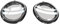 HMHAMA Magnetische Myopie-Linse für Meta Quest 3, Anti-Blaulicht Sehstärke Linse, VR Professional Brille Zubehör (-9.0D)