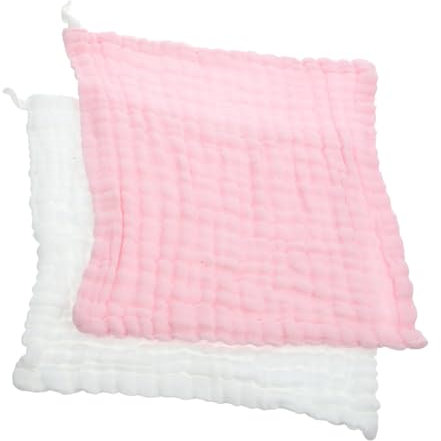 VICASKY Vielseitige Robuste 2-teilige Baby-spucktücher Aus Baumwolle Waschlappen Für Säuglinge Und Kleinkinder