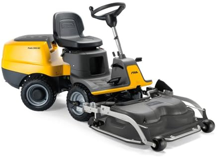 STIGA Park 300 RC Trattorino Tagliaerba Frontale con Motore a Benzina 432 cc, Piatto Combi 95 cm QuickFlip, Sterzo Articolato, Trasmissione Idrostatica