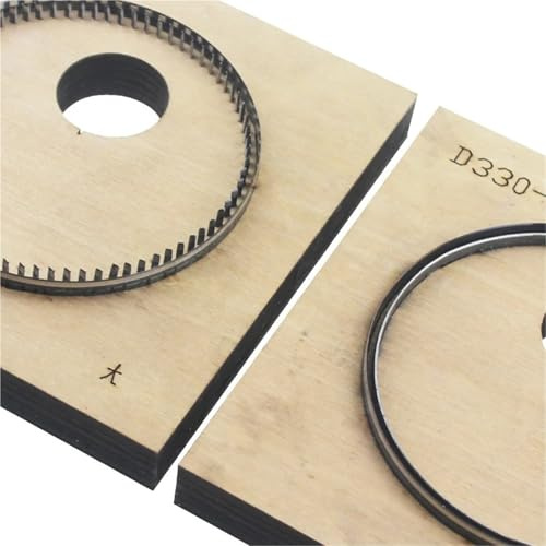Troquel de corte circular con hoja de acero japonesa for cuero, papel y silicona: patrones precisos.(70mm)