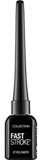 Collection Cosmetics Fast Stroke Eyeliner, Quick Drying Formula, 4ml, Black