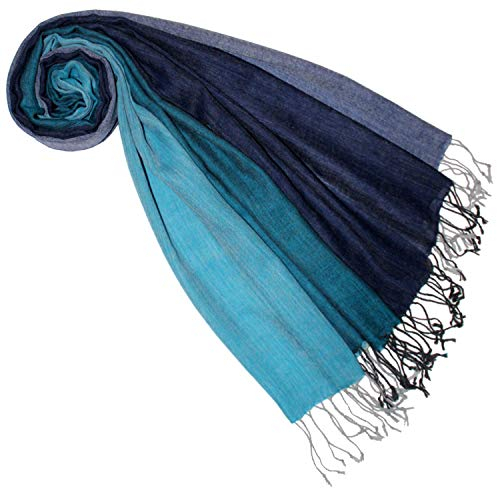 Lorenzo Cana Luxus Pashmina Damenschal Schaltuch 50% Kaschmir 50% Wolle vom Merinolamm Kaschmirschal Gewebter Damen Schal Frauenschal 7852877