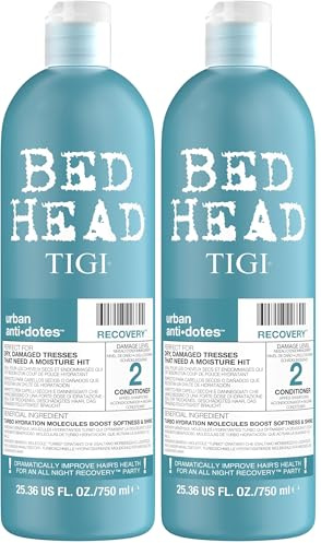 Bed Head by Tigi Urban Antidotes Recovery Conditioner für trockenes Haar, 750 ml (Packung mit 2)