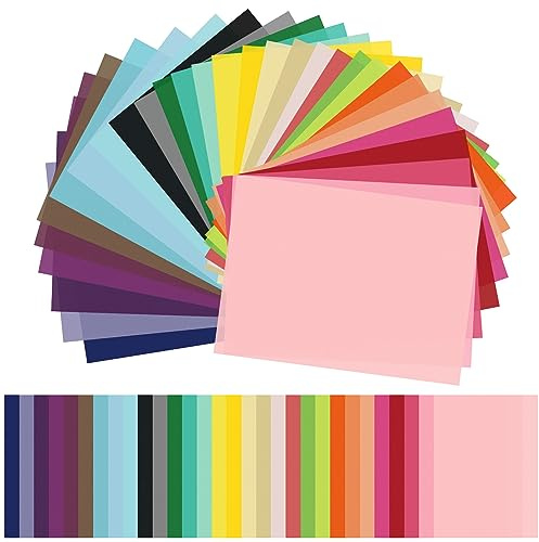 CHRORINE 60 fogli 30 carta velina multicolore arcobaleno carta tissue imballaggio regalo all'ingrosso per Art Craft floreale festa di compleanno (20 x 14,5 pollici)