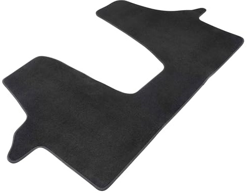 WALSER Premium Auto Teppiche für VW T5 04/2003-08/2015, VW T6 04/2015-2024, 3-Sitzer, 100% passgenaue Auto Fußmatten Made in Europe, Fußmatte Auto, Autoteppich Auto, Fussmatten Auto