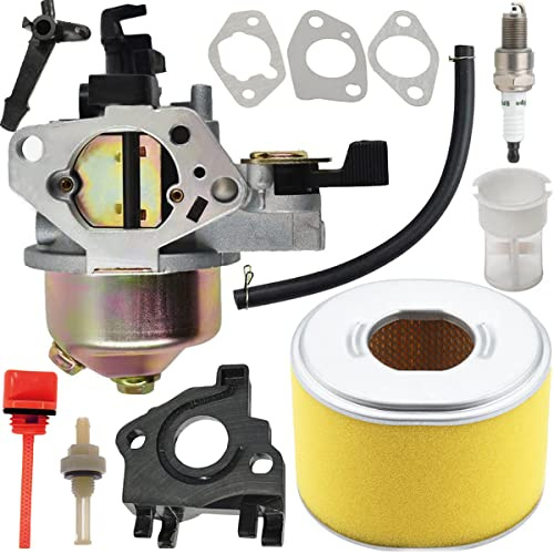 ZAMDOE Carburateur pour Honda GX240 GX270 8HP 9HP Moteurs remplace # 16100-ZE2-W71 1616100-ZH9-820 avec Filtre à air Joint de Bougie d'allumage Conduite de Carburant