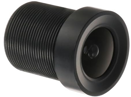 sourcing map 3.6mm CCTV Camera Lens 1080p F2.0 FPV Wide Angle Security Camera Lens M12 Threaded Dia for IP Camera Panoramic, Black