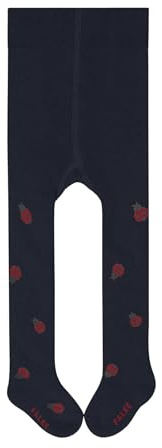 FALKE Unisex Baby Cute Ladybug Tights Breathable Cotton Skin-friendly Warm Inner Plush Wide Comfort Waistband For A Pressure-free Fit 1 Pair