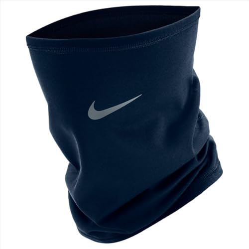 Nike CW5031 Men's THERMA-FIT Fleece Neck Warmer, obsidian/smoke grey, One Size