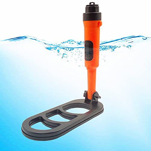 新品 Détecteur de métaux étanche - Version Pliable - Bobine d'impulsions (Noir/Orange)