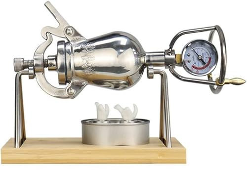 MáQuina de Palomitas de MaíZ China, MáQuina de PresióN para Palomitas de MaíZ Antigua, MáQuina para Hacer Palomitas de MaíZ de Acero Inoxidable 304(300ml)