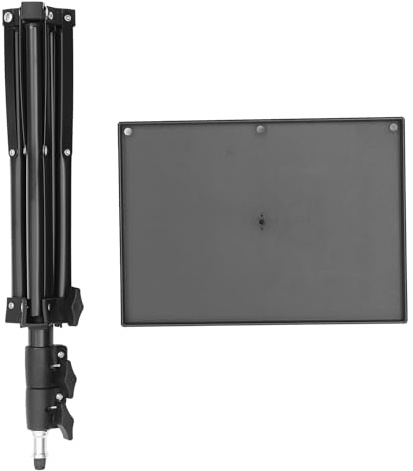EXCEART 1.1m Soporte Proyector Trípode Ajustable Plegable Mesa Portátil para Oficina Aula Hogar