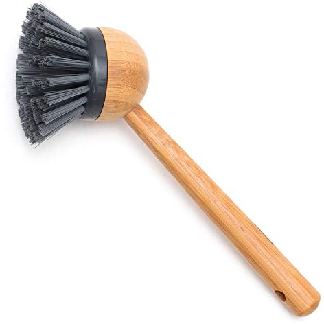 Sanni Shoo Brush.in – Spülbürste aus Schichtholz, Küchenbürste, Topfbürste, Geschirrbürste, Bürste aus Holz in puristischem Design