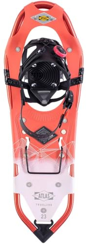ATLAS Treeline Elektra W 16E0005 Raquettes à Neige Unisexe pour Adulte Rouge Blanc Taille 69