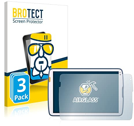 brotect Pellicola Protettiva Vetro per Zebra ET40 10.1 Protezione Schermo (3 Pezzi) [Durezza Estrema 9H, Chiaro]