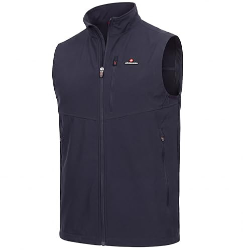 Höhenhorn Allalin - Chaleco ligero para hombre, softshell, para exterior, jogging