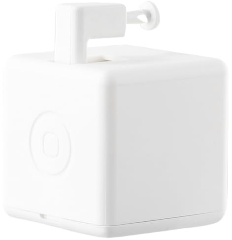 SageFurned Interruptor inteligente de dedo robot para Tuya Smart Life, Bluetooth 2.4G WLAN pulsador sin concentrador, control remoto para interruptores de palanca tradicionales y dispositivos, Blanco