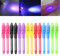 iZoeL Lot de 14 Crayons à Encre Invisible avec Lumière UV Stylo Magique Encre Invisible - Petit Cadeau Anniversaire pour Enfant Fille Garcon - Sac Anniversaire Enfant - Pochette Surprise