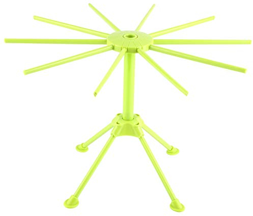 Pasta de Cocina Secador de Racks de Secado Fideos Spaghetti Pasta de Secado Rack Stand Dryer Herramienta de Cocina Plegable Rack de Secado Soporte de Fideos Tall Spaghetti Noodle Dryer Stand(Verde)