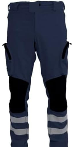 trevolstore Pantalone Slim Fit Blu Protezione Civile (3XL)