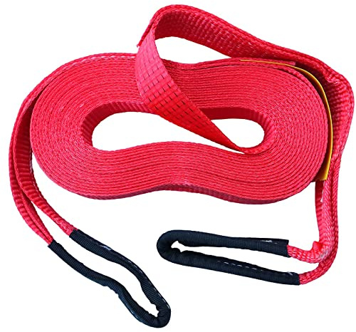 Winchmax Resistente 4x4 Recuperación Strop Eslinga Rescate 9m x 50mm Baga Anclaje Cuerda Remolque