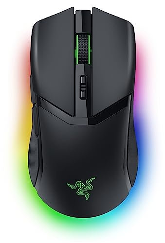 Razer Cobra Pro Wireless Gaming Mouse, Equipped with Underglow Lighting for Increased Immersion Feel, Fits Hold and Grab Hand, Compact, Wireless Charging, High Speed Wireless, 8 Buttons, Chroma, RGB,