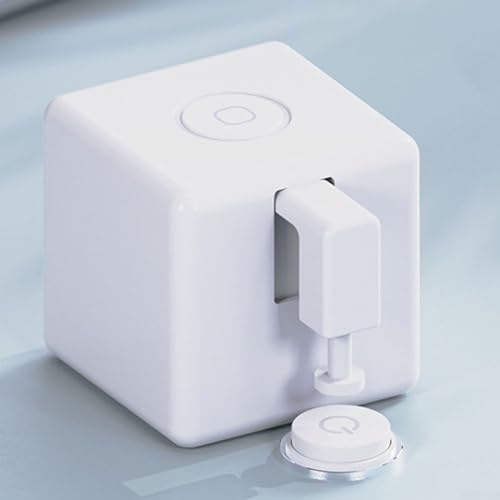 RANRAO Fingerbot Plus – pour ZigBee – Bouton poussoir intelligent avec contrôle tactile, compatible avec l'application Smart Life, contrôle de minuterie (blanc), 1511236909